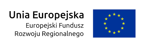 Logotyp Unia Europejska Europejski Fundusz Rozwoju Regionalnego
